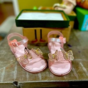Mini Melissa Butterfly Sandals